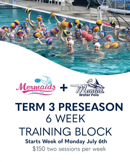 Mermaids and Mantas PreSeason Training Term 3 2024